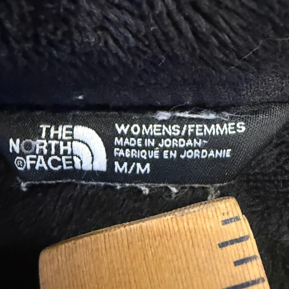 The North Face WindWall Softshell Jacket Mens Medium Black Fleece Lined Hooded
